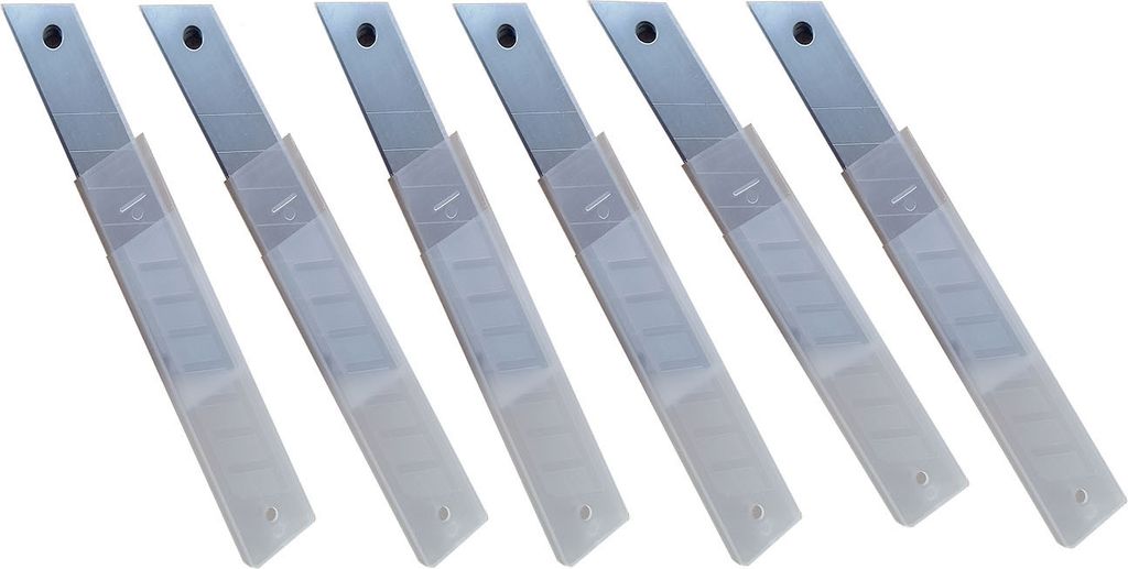 20x Abbrechklingen Ersatzklingen 19mm Teppichmesser Klingen Cuttermesser