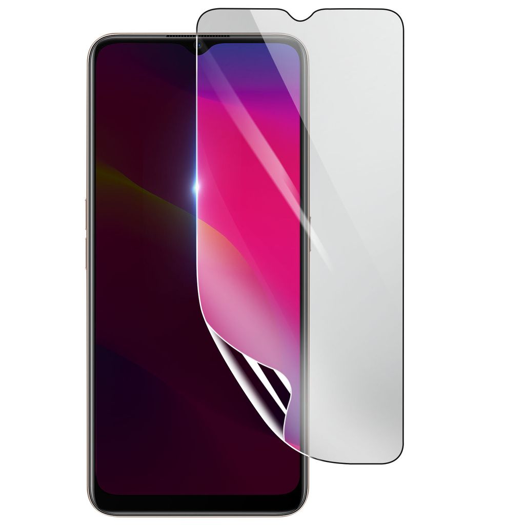 3mk, Stoß- und kratzfester Hydrogel Bildschirmschutz für Oppo A5 2020, Transparent