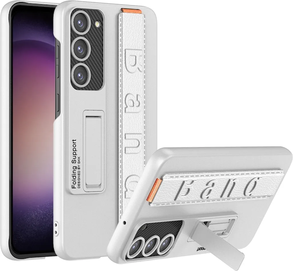 Custodia Antiurto Samsung S23 Plus 5G Silicone con Cinturino Grip