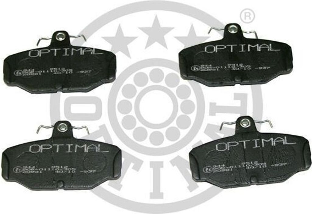 OPTIMAL Bremsbeläge Satz Hinten Bremsklötze für FORD SIERRA Produktbild 