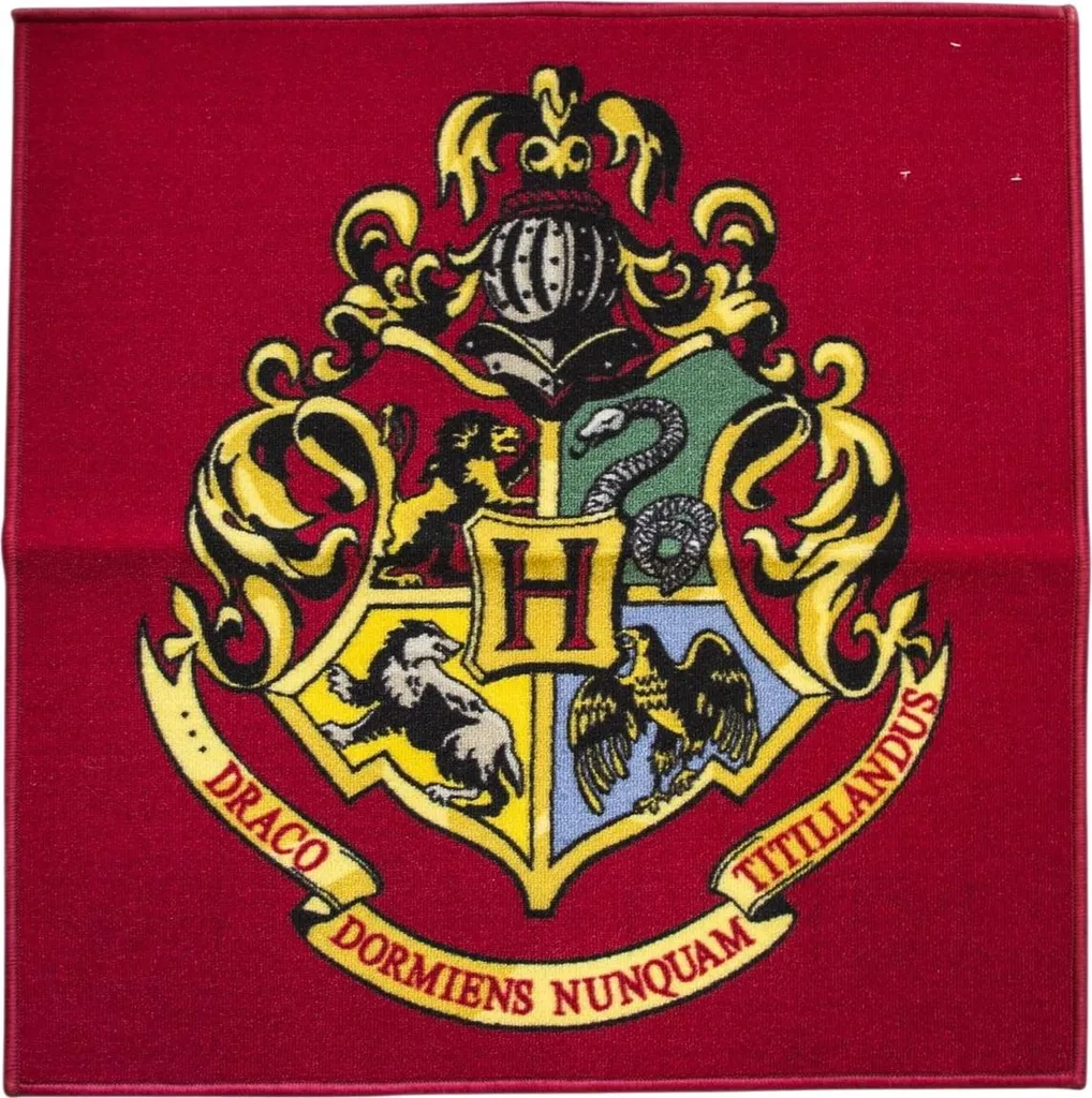 Tapis de Sol Harry Potter Poudlard TC483 Multicolore pour Chambre Fan