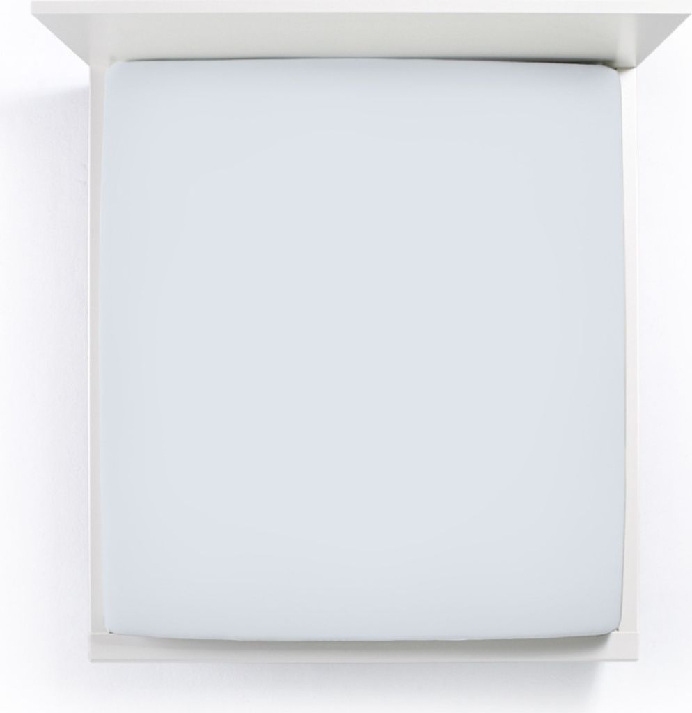 Bella Donna Jersey La Piccola Spannbettlaken Farbe Hellgrau Größe 200x210-220