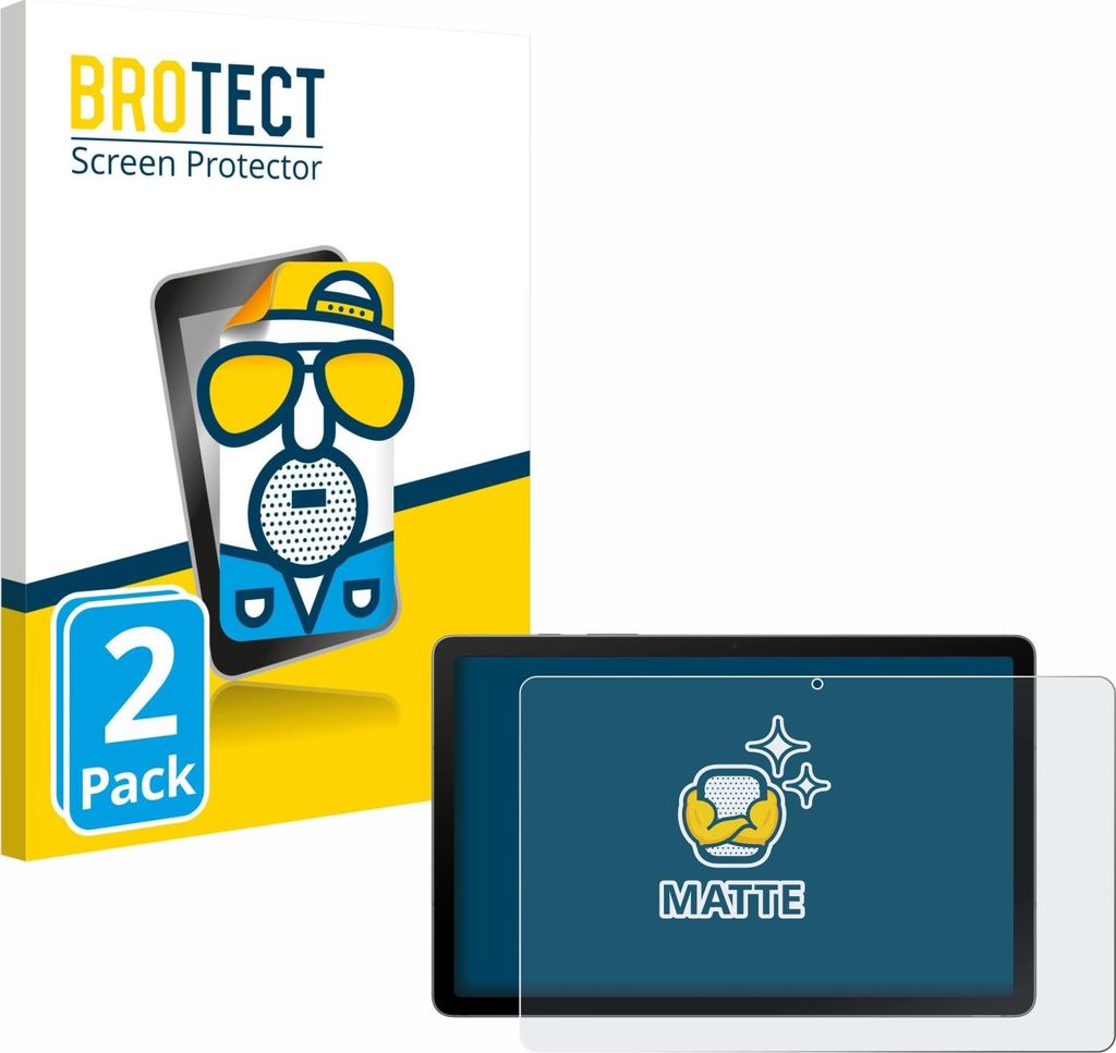 2x BROTECT Schutzfolie für Samsung Galaxy Tab S10 Lite 5G Displayschutz Displayschutzfolie Folie Matt Entspiegelungsfolie
