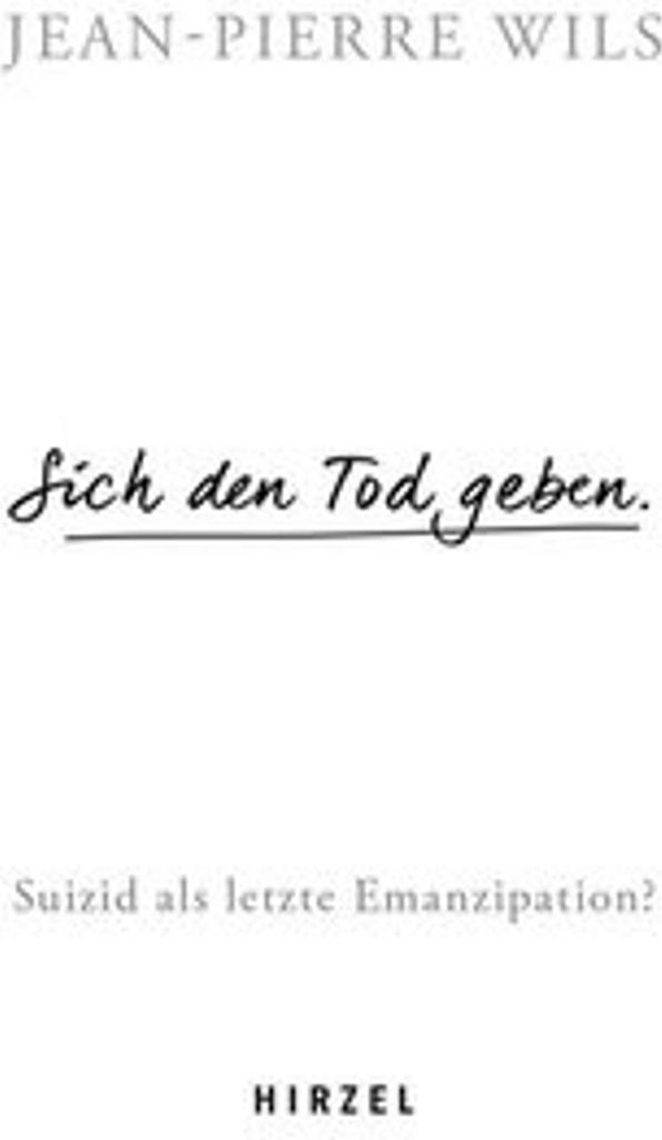 Sich den Tod geben.