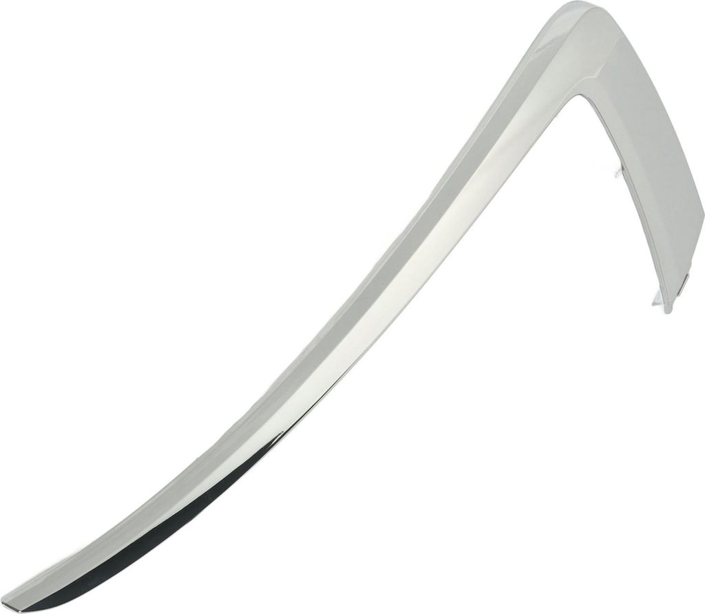 Obere Chromverkleidung der vorderen Stoßstange, stilvoller Ersatz für Mitsubishi Eclipse Cross 2018 bis 2021. Rechts: 6407A316