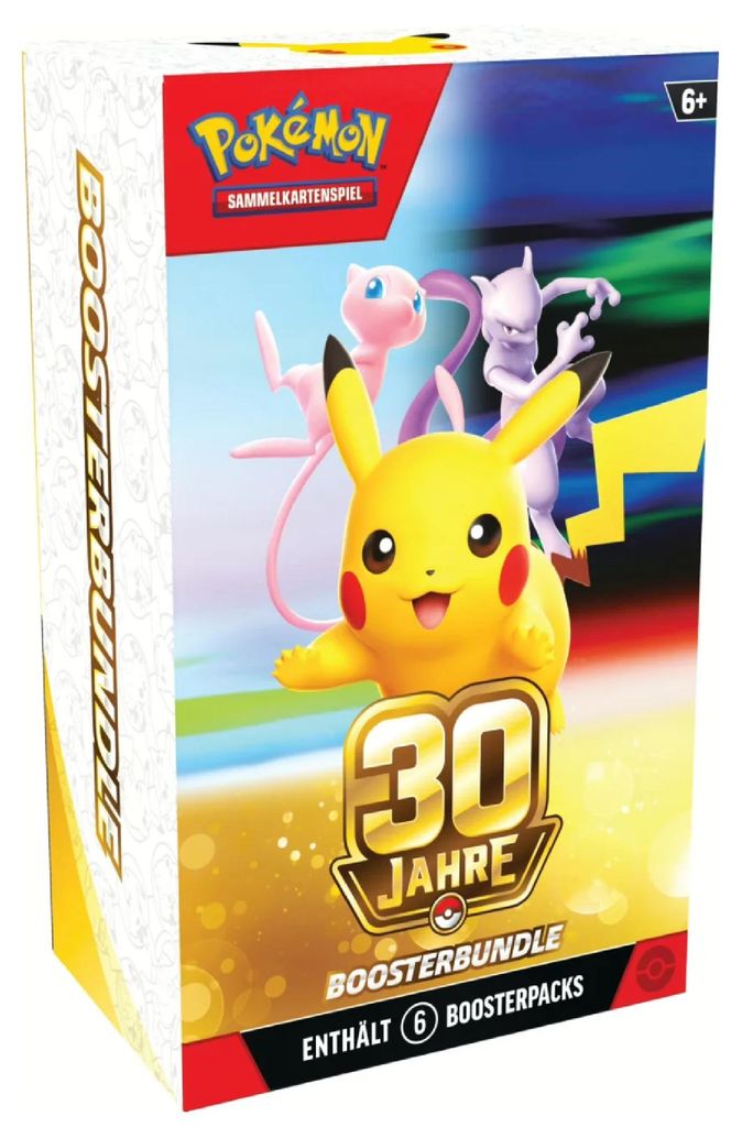 Lot de boosters Pokémon, édition spéciale 30 ans (en Image du produit 