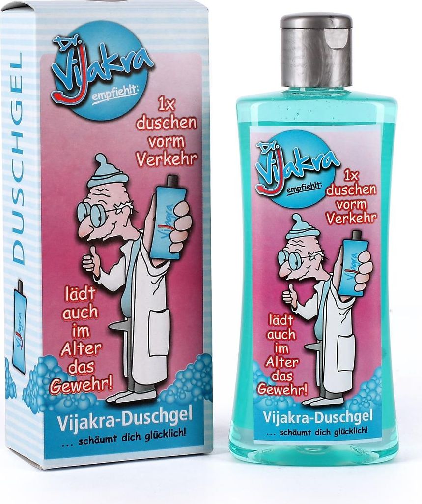 Lustiges Vijakra Duschgel als Scherzgeschenk – 250 ml – Produktbild 