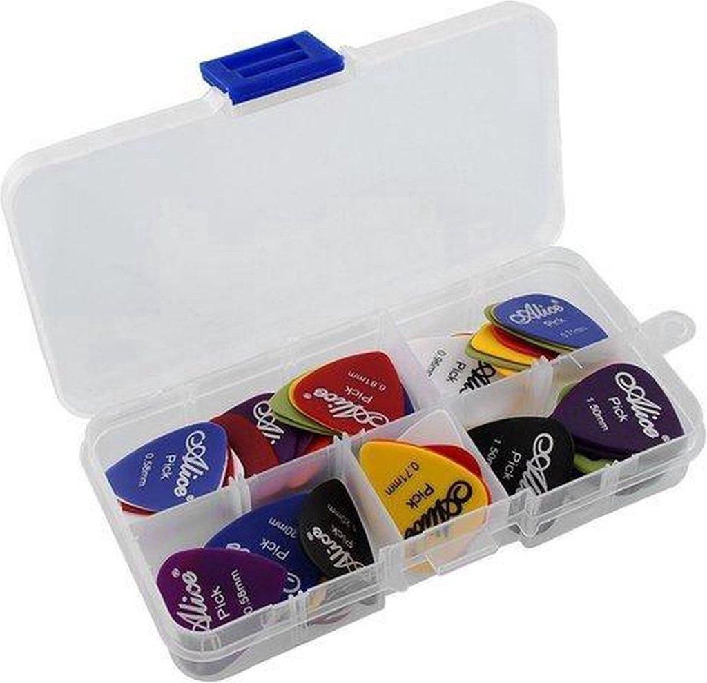 CHPN – Plektren – Súprava plectier – Plectra v krabici – 60 Obrázok produktu 