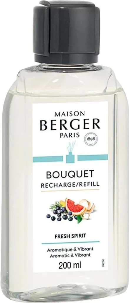 Fresh Spirit Recharge Diffuseur 200ml - Fragrance Longue Durée Maison