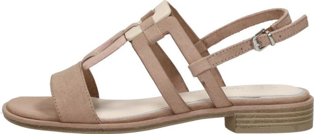 Marco Tozzi Sandalen Plat  Sandalen Plat - Beige - Maat 39 Produktbild 