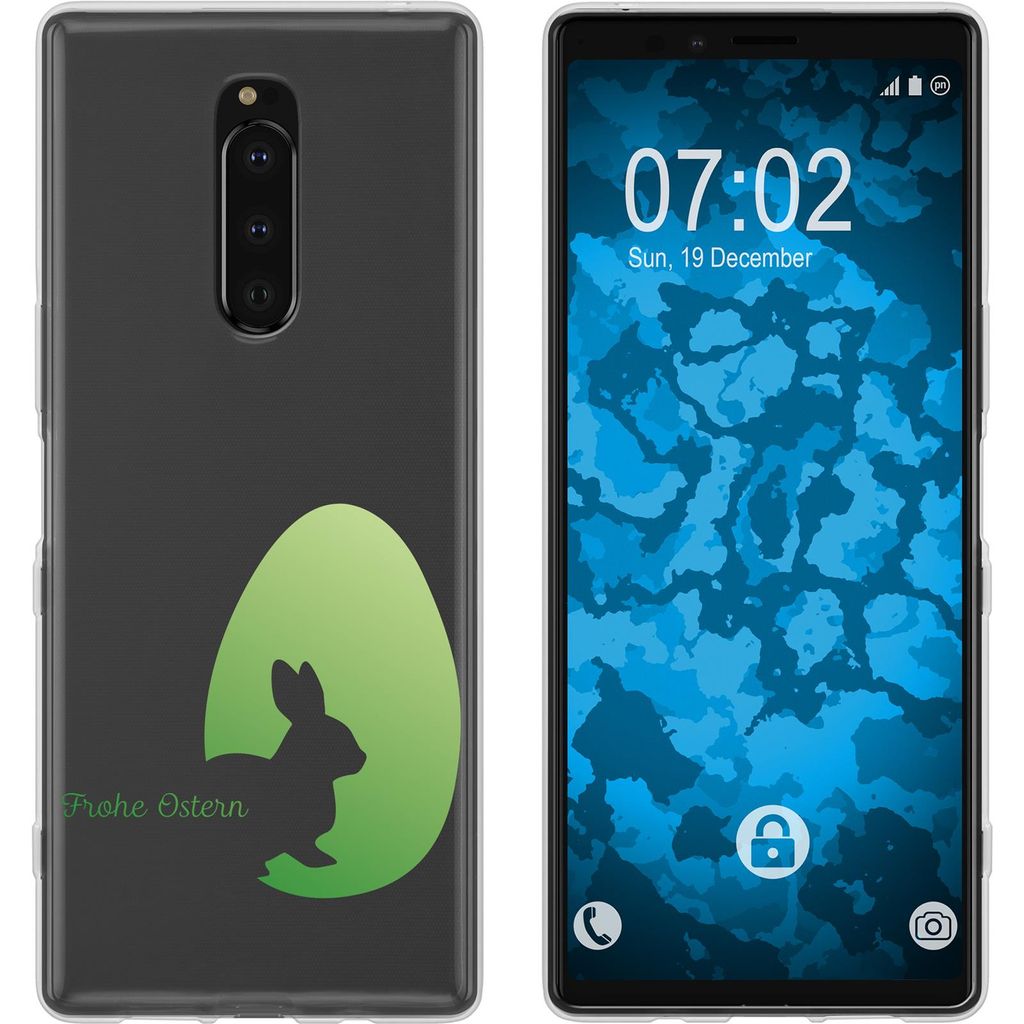 PhoneNatic Case kompatibel mit Sony Xperia 1 Silikon-Hülle Produktbild 