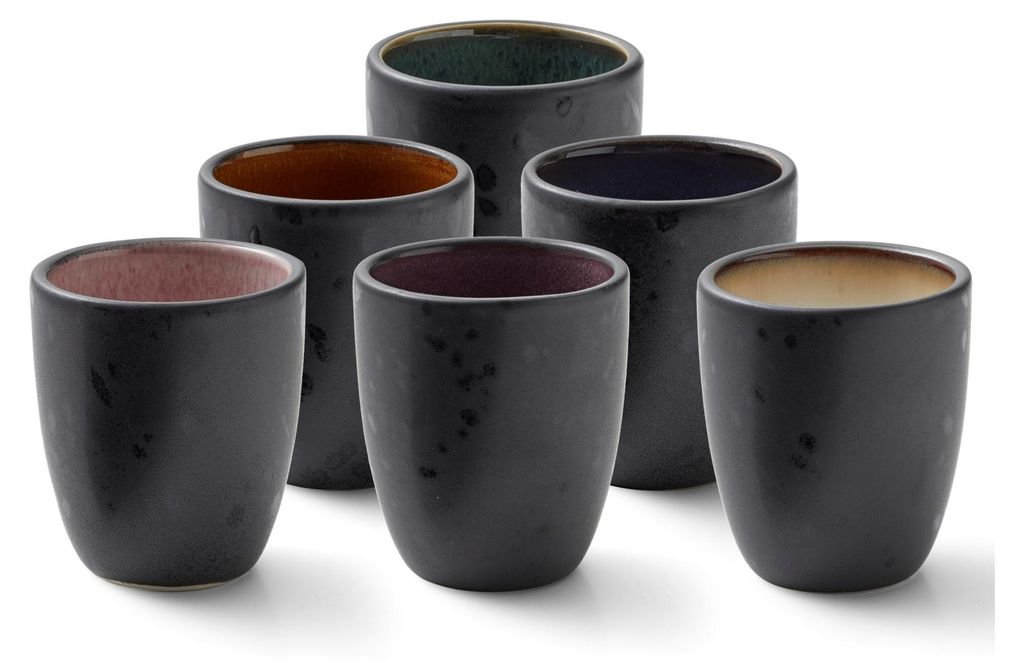 Bitz Espressotassen Set 6 teilig 10 ml schwarz Produktbild 