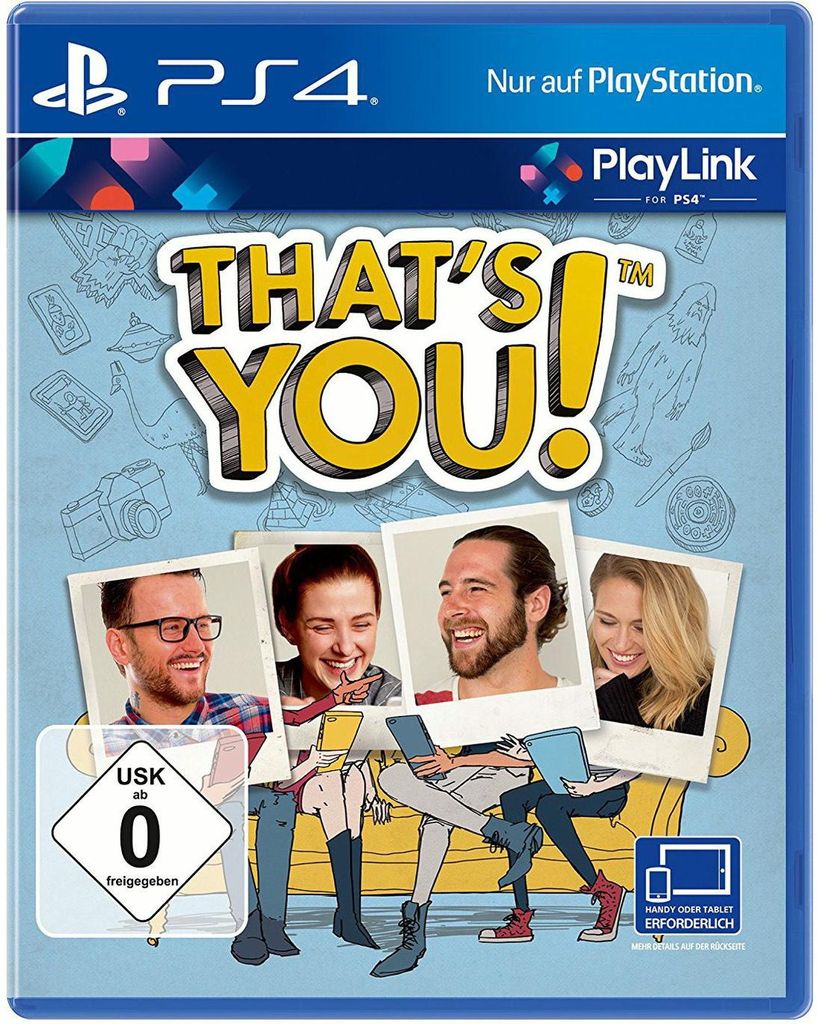 Thats you! Spiel für PS4 PLAYLINK Produktbild 
