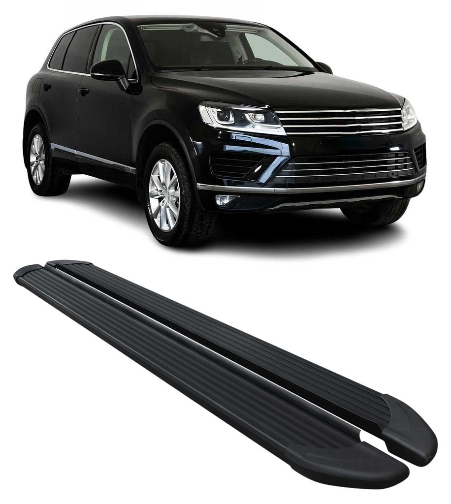 Marchepieds Latéraux pédale pour VW Touareg 2010-2018 Noir Image du produit 