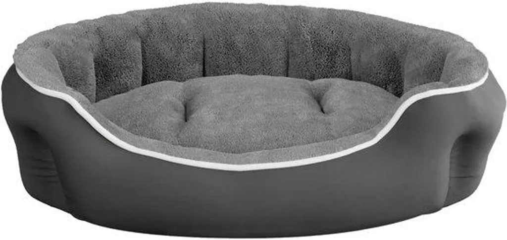 Couchage rembourré argenté 59x53x18cm - Isolation thermique chat/chien