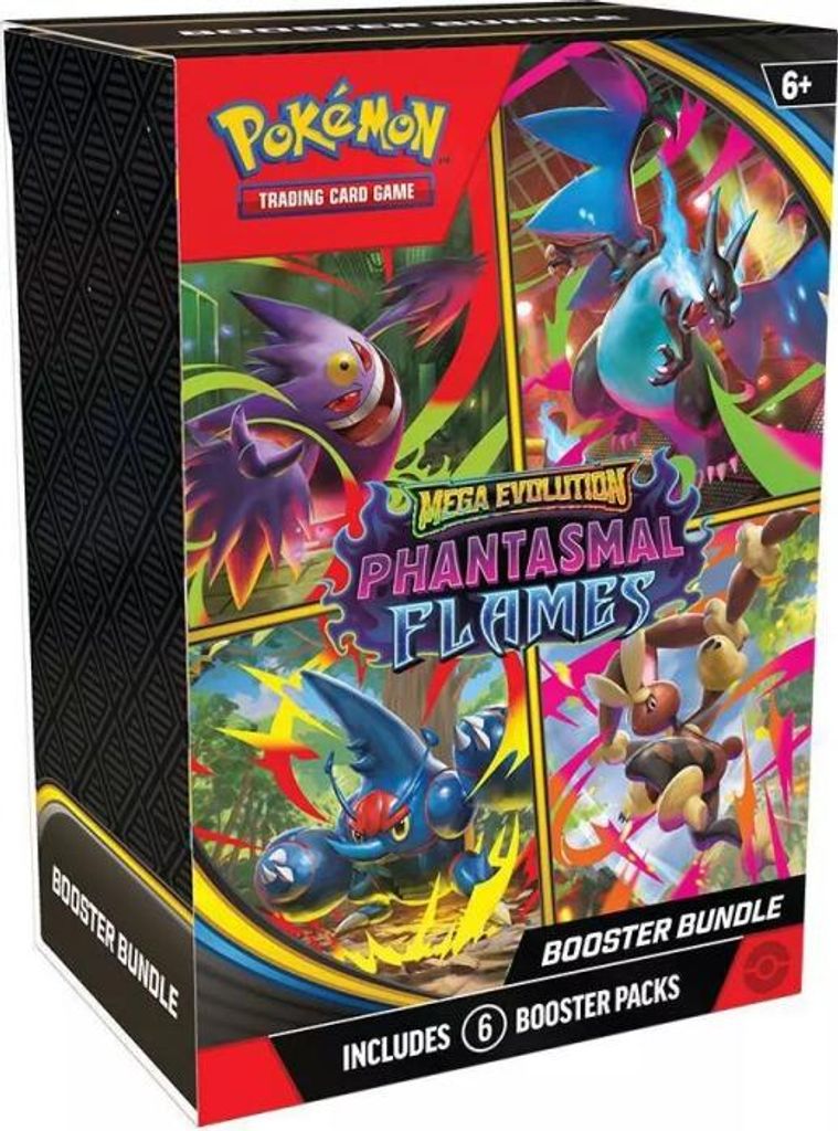 TCG Mega Evolution Phantasmal Flames Booster Bundle Produktbild 