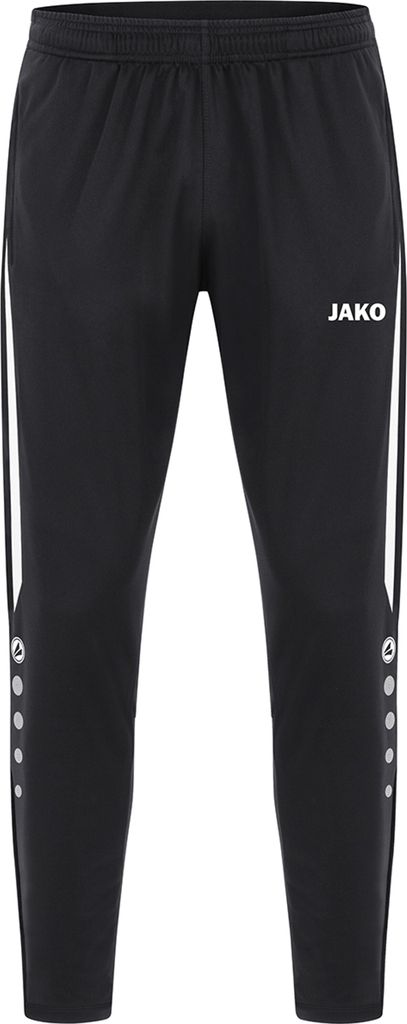 Jako Power Polyesterhose Damen - Schwarz / Weiß