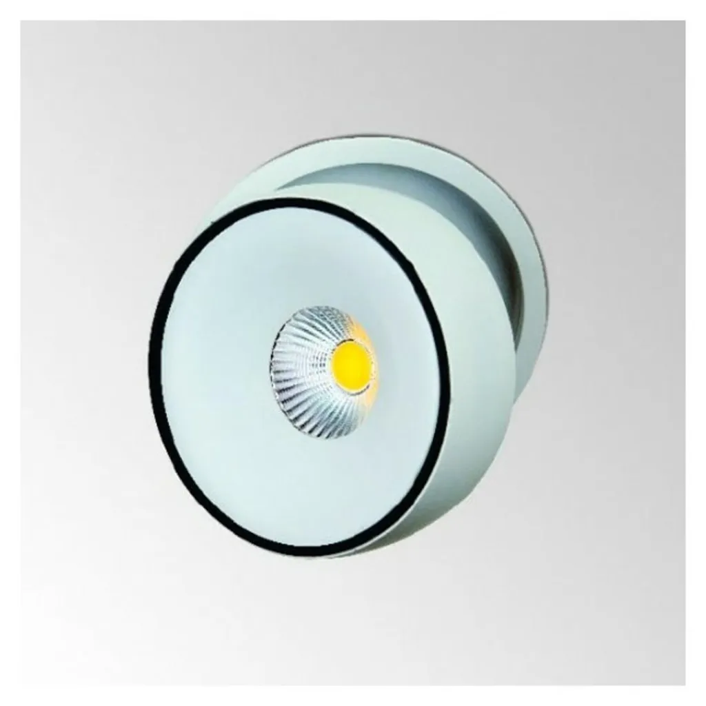 Luminaire encastré LED 15W basse consommation blanc chaud 1100lm 60°