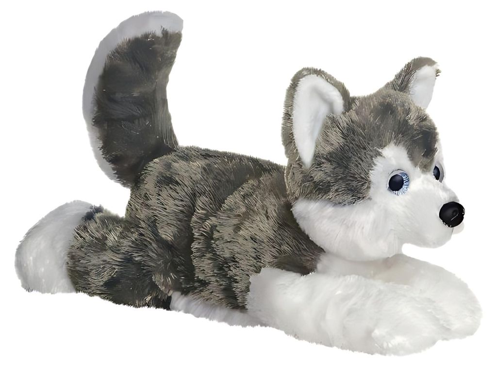 Aurora Flopsies Husky Shadow Grau 30cm