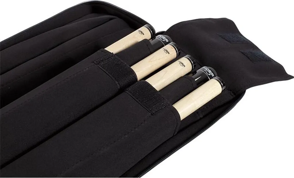 Housse Scudo 4/8 pour queue de billard - Grande capacité 12 éléments - 6