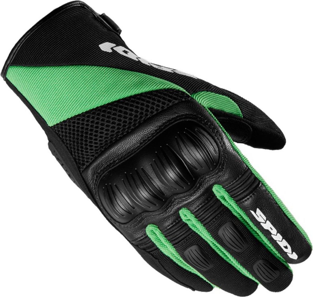 Spidi Ranger Handschuhe Farbe: Schwarz/Grün, Grösse: S