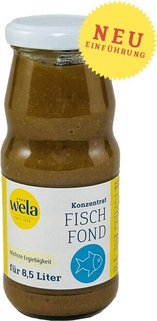 WELA Fisch Fond Konzentrat 1:26 375 ml Produktbild 