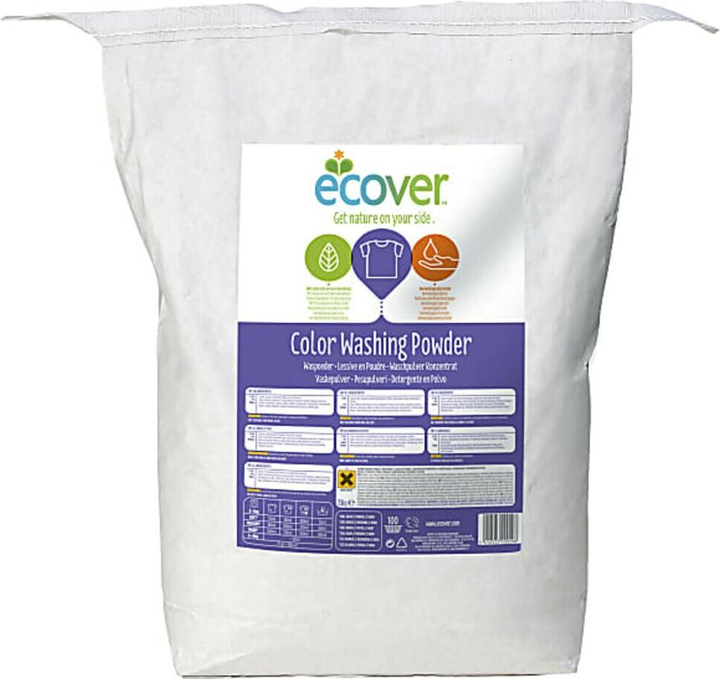 Ecover - Waschpulver Color - Für Buntwäsche - 7,5 kg - 1 Stück
