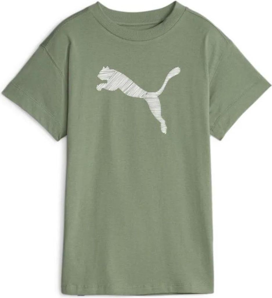 Damen-T-Shirt Puma Wmns Her Tshirt Eucalyptus Green