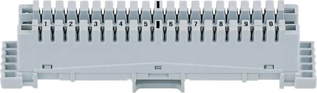 Striscia separatrice Corning LSA-Plus2 f.10DA con codice colore DE620045745