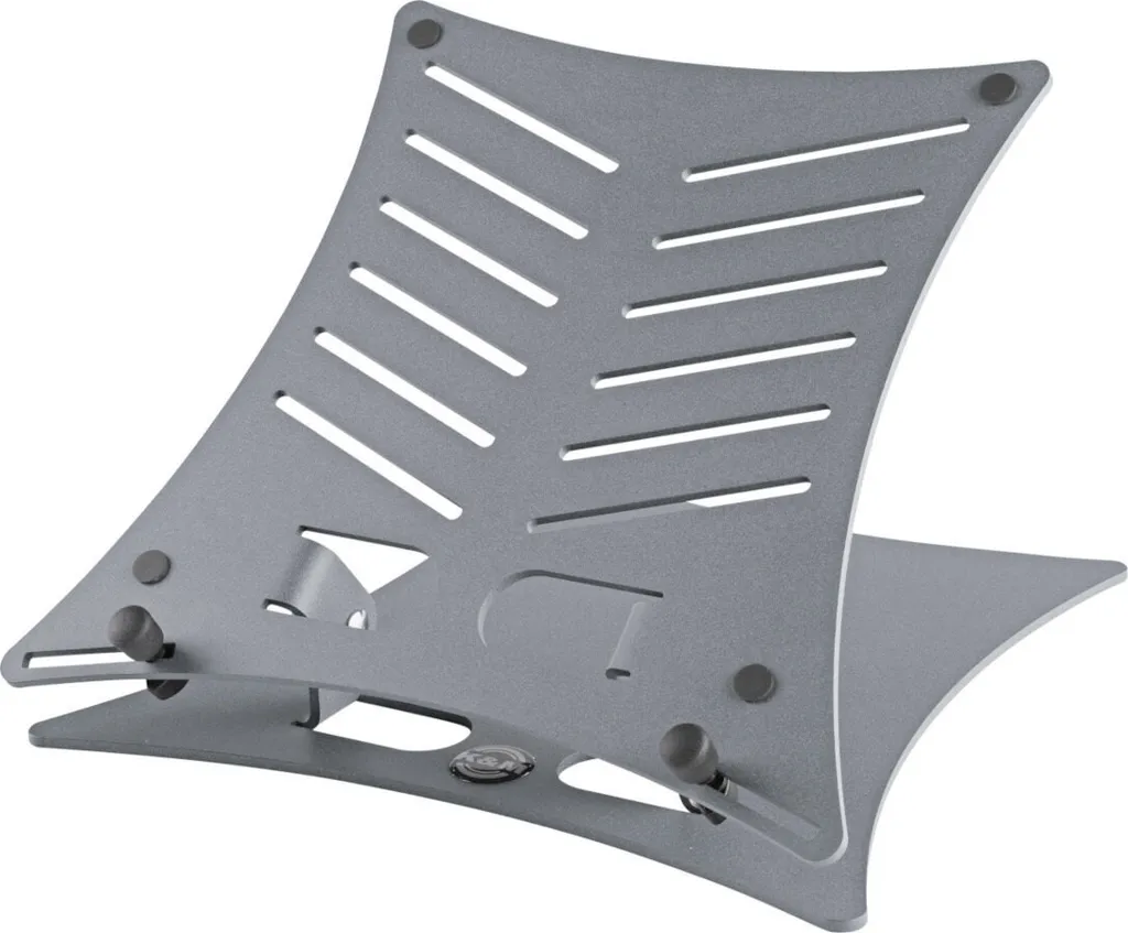 Support Ordinateur Portable K&M 12197 - Tablette de Bureau Ergonomique