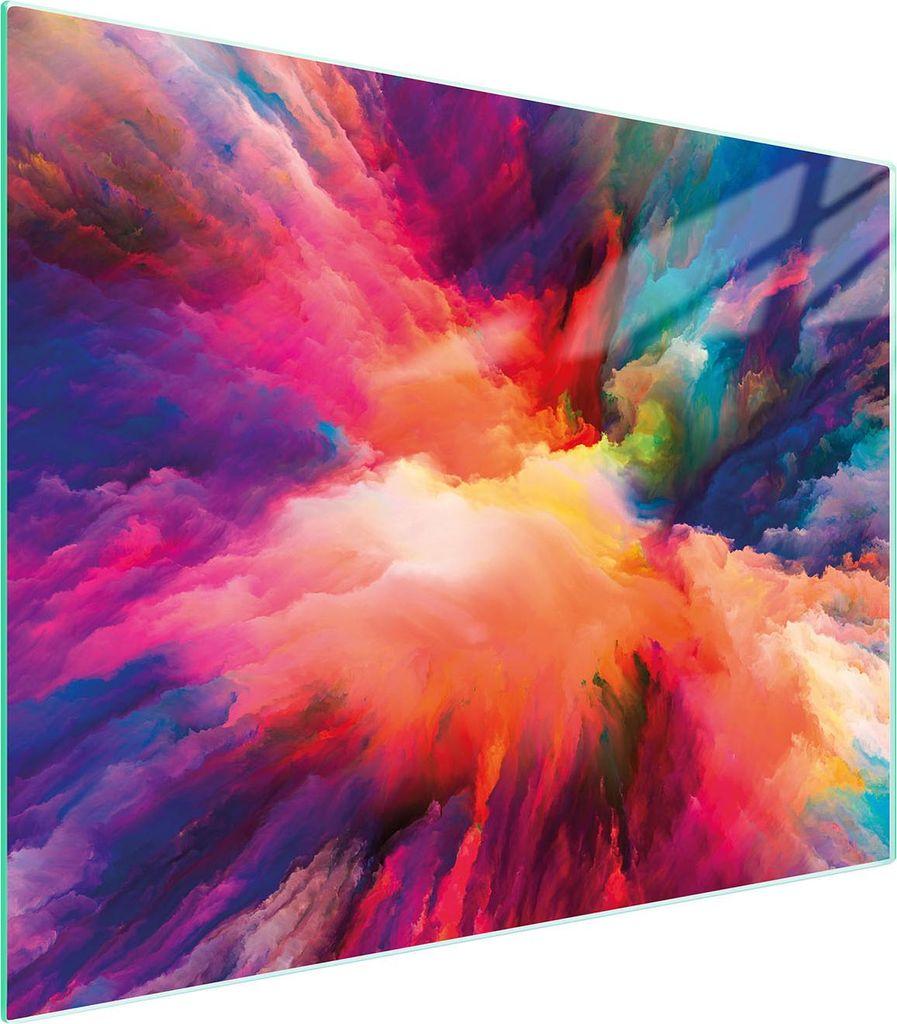 Glasschneidebrett 52x40 Farbe