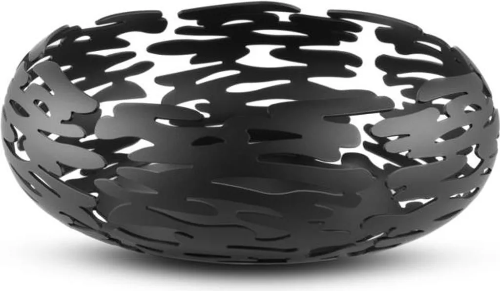Alessi Barknest Cestino Nero BM02 B - Offerta Design Contemporaneo