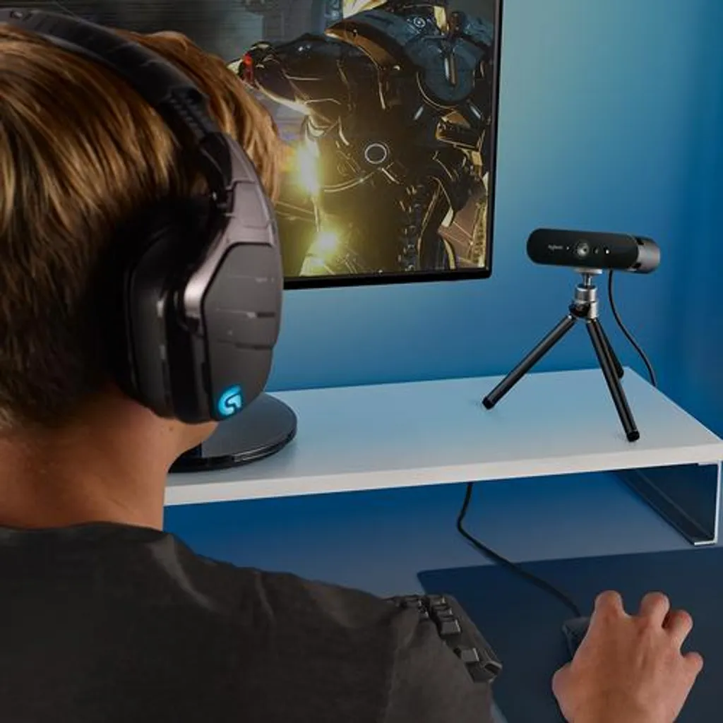 Webcam 4K Logitech BRIO Stream Edition pour Streaming et Visioconférence - 38