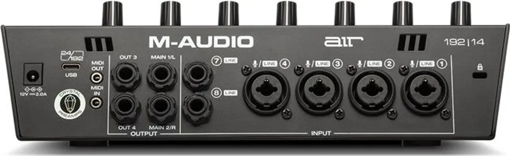 Carte Son Externe M-Audio AIR 192|14 Interface MIDI et Audio USB