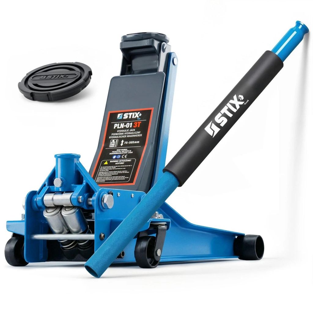 STIX Hydraulický zdvihák PLN-01, nosnosť 3000 kg, výška: 75 Obrázok produktu 
