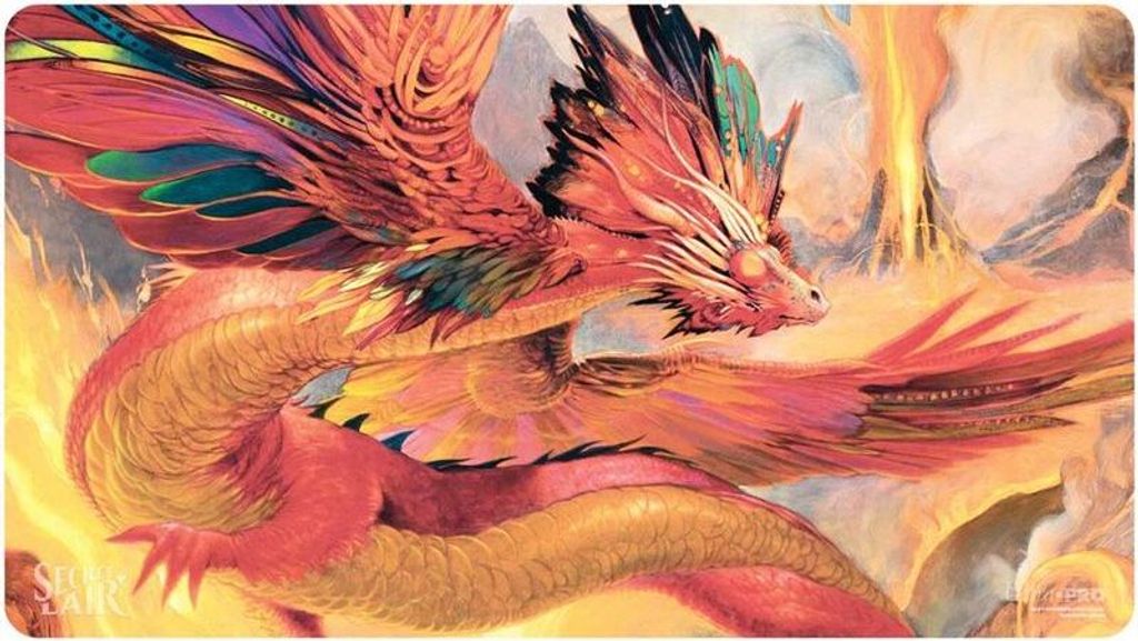 MTG Spielmatte - Ultra Pro - Secret Lair January 2024 - Julie Bell Shivan Dragon