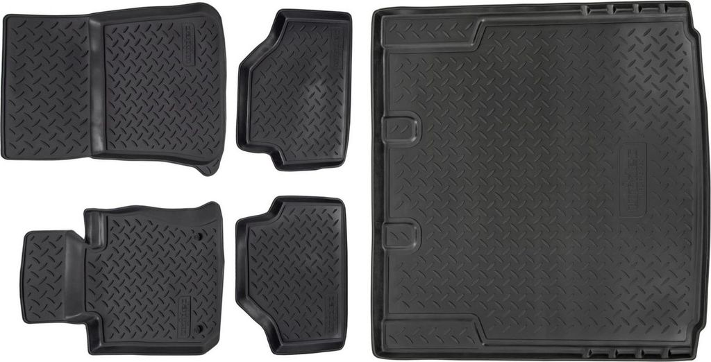 3D Gummimatten Kofferraumwanne Für Bmw X1 E84 2009-2015, Produktbild 