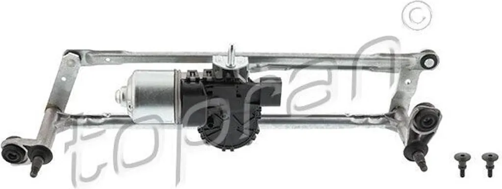 Moteur et tringlerie d'essuie-glace pour réparation VW Polo 2009-2017