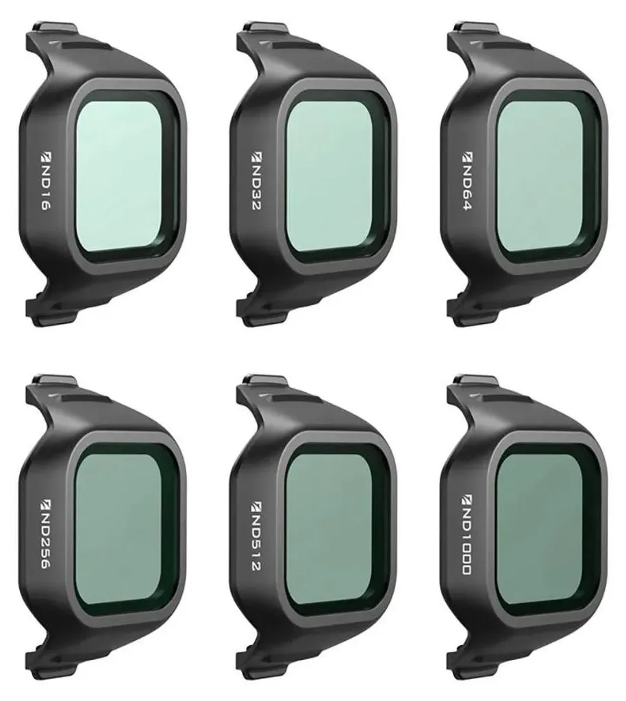 Freewell Set de 6 Filtres ND pour DJI Mini 5 Pro - Pack ND8 à ND256