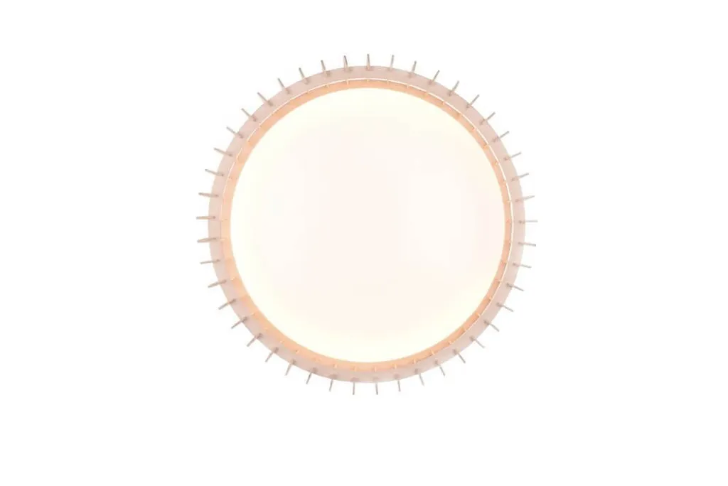 Plafonnier moderne à LED intégrées MONTE brun pour éclairage de salon - 20