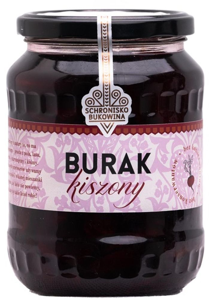 Betteraves lacto-fermentées, 640 g, Bukowina Image du produit 