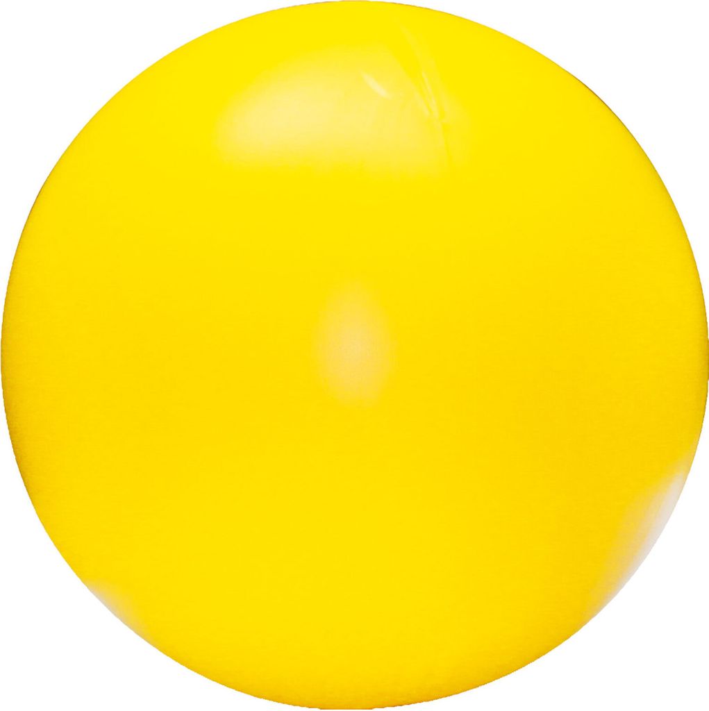 Schecker robuster Treibball aus Kunststoff in Gelb ca. 25 Produktbild 
