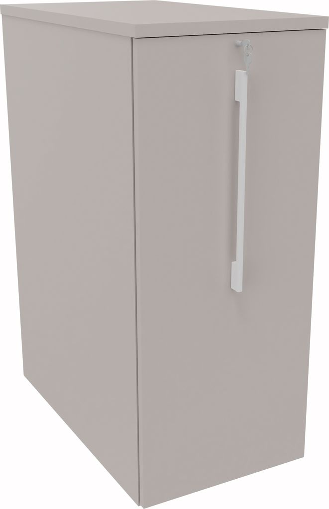 Orgacontainer 3OH re o. Ausfräsung B463xT800x1115mm Weiß
