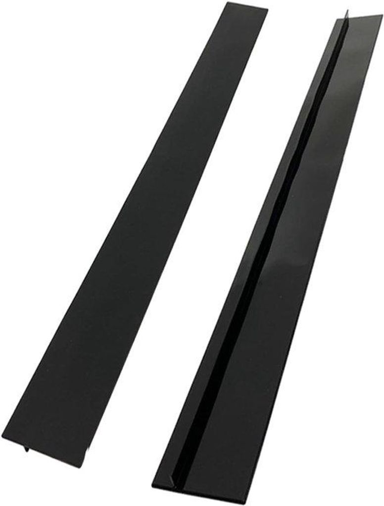Silikonische Afdichtband für Herd - 2er Pack - 63cm - Schwarz - Küchenabdichtband - Füllmittel für Ritzen in Herden und Arbeitsflächen - Sanit...