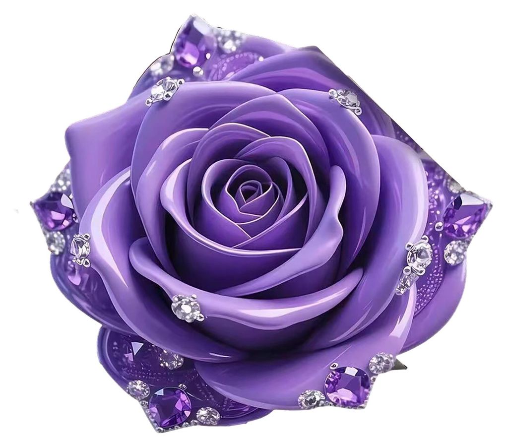 Florale Plüsch-Fußmatte mit realistischem 3D-Strass-Häkelrosenmuster, rutschfest, schnelltrocknend, saugfähig, für Bad und Küche