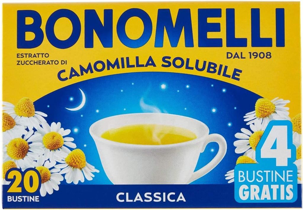 3x Bonomelli camomilla löslich entspannendes Getränk Produktbild 