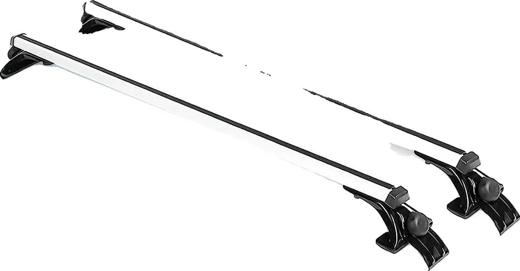 Portapacchi Auto 75kg Lega Alluminio 122-130cm Barre Universali