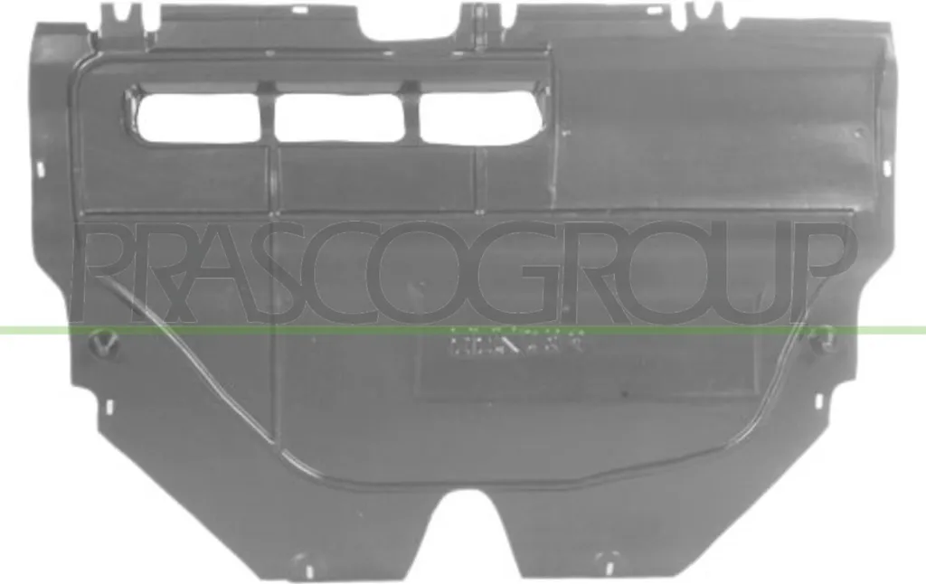 Réparer Protection Moteur Peugeot 206 avec l'Isolation OE 7013AE PRASCO