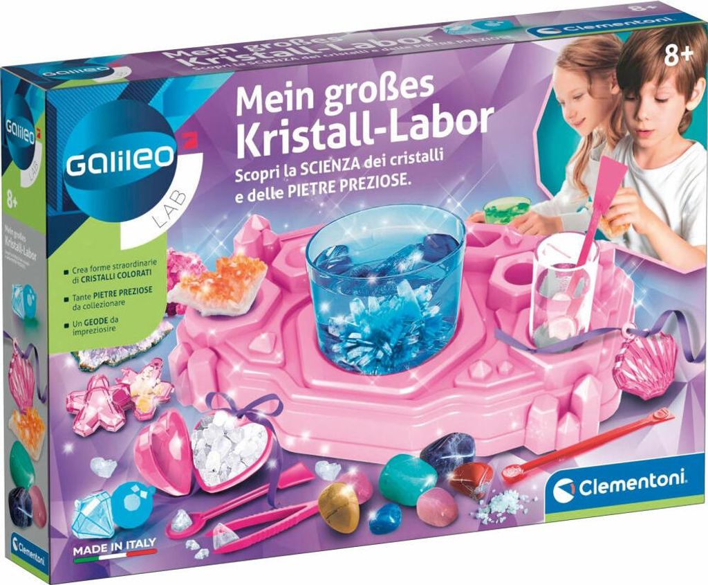 Clementoni Galileo Il mio grande laboratorio di cristallo Immagine del prodotto 