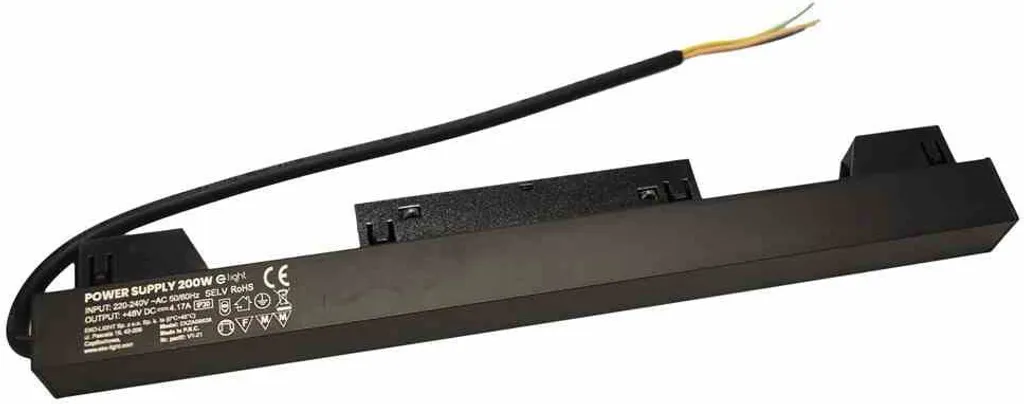 Stabilisez votre éclairage avec l'alimentation rail magnétique 200W Milagro